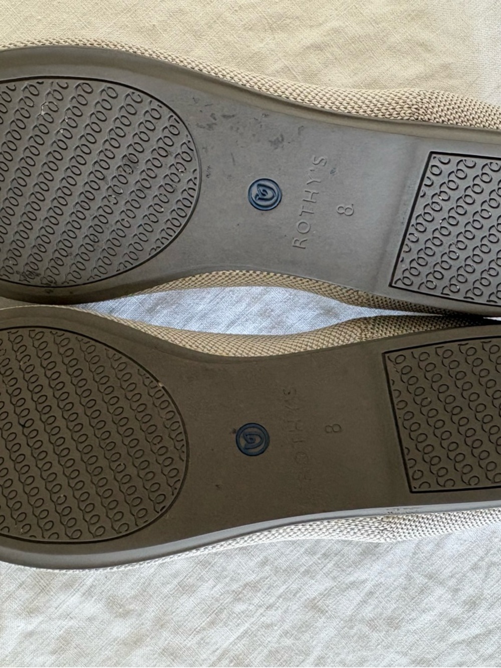 Rothy's Beige Knit Ballet Flats - size 8 - Picture 5 of 5